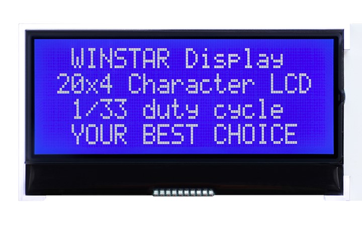 Winstar製品 キャラクター 20×4 COG LCDモジュール | （株）トラスト