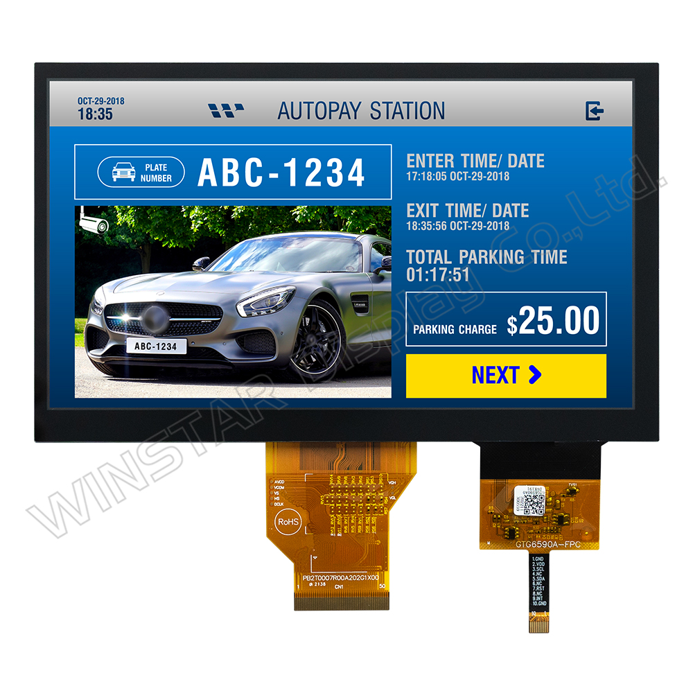 標準液晶 ディスプレイ TFT LCD　WF70A2TIAGDNGA