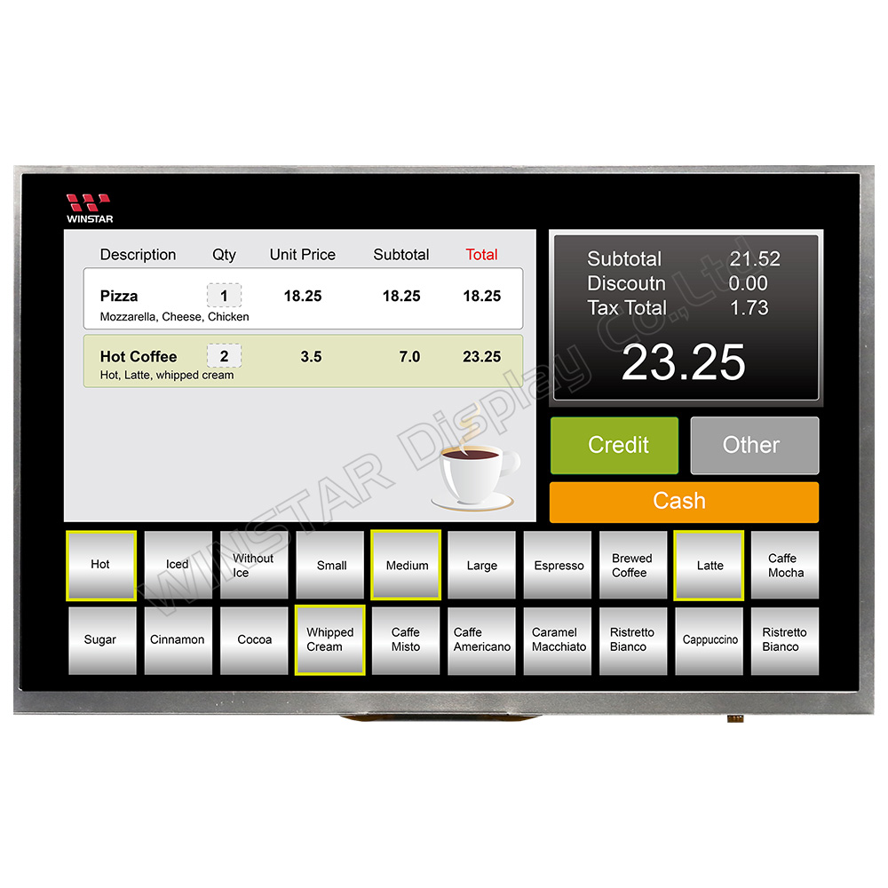 IPS ディスプレイ IPS TFT 液晶　WF101KTYAPLNN0