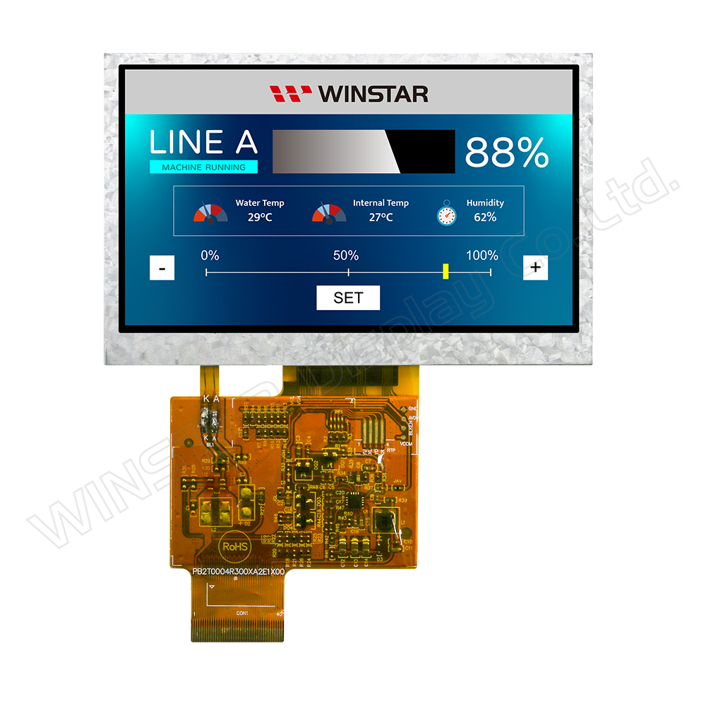 IPS ディスプレイ IPS TFT 液晶　WF43XSWAGDNN0