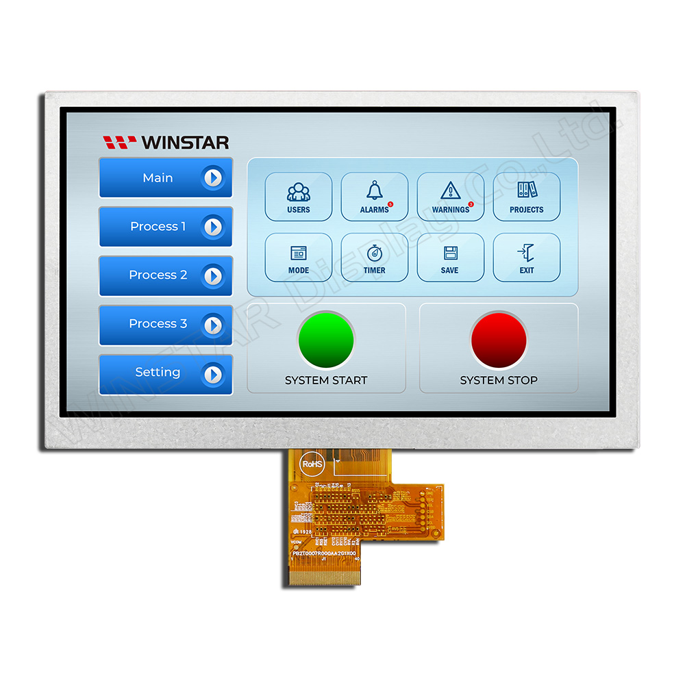 IPS ディスプレイ IPS TFT 液晶　WF70A8SYAHLNN0