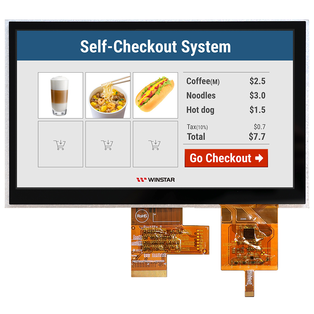 IPS ディスプレイ IPS TFT 液晶　WF70A8TYAHLNL0